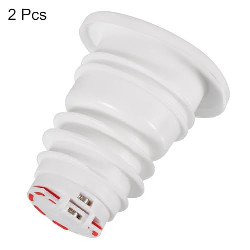 uxcell 2 piezas anillo sellador para tubería de drenaje miniatura 3