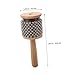 Holibanna Handheld Cabasa Instrument Percussion Wooden for Engaging Play Safe Lightweight Design Sound for Young Musicians