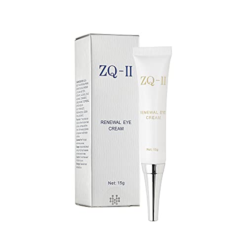 ZQ-II Renewal Eye Cream, Fades Dark Circles Renewal Smoothing Eye Cream, Vitamin E to Reduce Puffiness, Fine Lines and Dark Circles, Containing Ubiquinone to Promote Microcirculation Around Eye Area