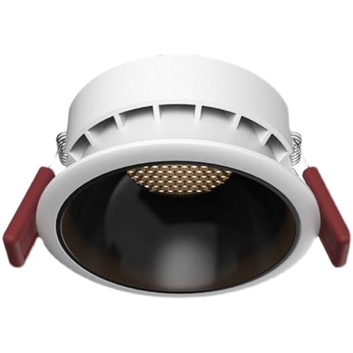 SANBDDLYY Foco empotrable LED de aluminio 8W,10W,12W,15W,20W Luz 3CCT Downlight for iluminación comercial sala estar(12w,Neutral light)