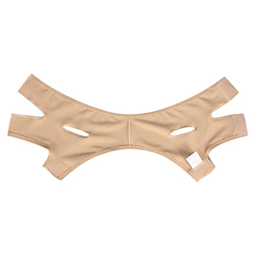 Gesicht Abnehmen Maske, V-Linie Maske V Gesicht Kinn Bandage Gürtel, Schönheits-Hals-Masken-Gesicht heben dünne Form-Gesichtslinie ab Reduzieren Doppelkinn-Verband-Klage für Frau und Mann(L)