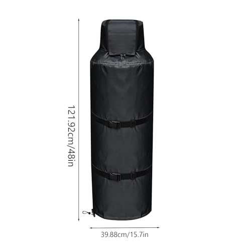 Housse de réservoir de propane de 45,4 kg isolante et antigel - 7