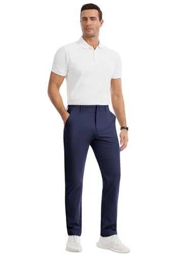 Runcati Mens Stretch Golf Pants