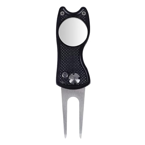 Herramienta de divot de golf para reparar impactos en el green con marcador