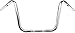 HardDrive 96773 1 1/4in. Ape Hanger Handlebar - 14in. - Chrome TBW