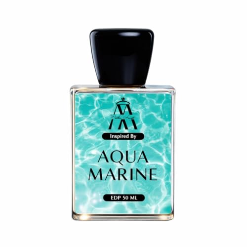 Image of Mother Heart Inspired by Aqua Marine Eau De Parfum for Men, Woody Aromatic Fragrance, 50ML