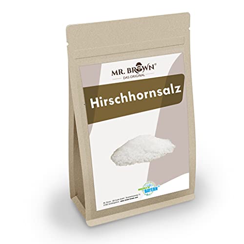 500g Hirschhornsalz Backtriebmittel für Lebkuchen Spekulatius ABC Trieb