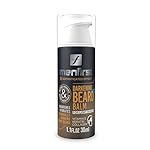 MENFIRST Darkening Beard Balm for Men with Sensitive Skin – Gray & White Hair Reducing Leave-In Conditioner with Keratin, Collagen & Vit. E – Light Shades – 1 Fl Oz (Pack of 1)