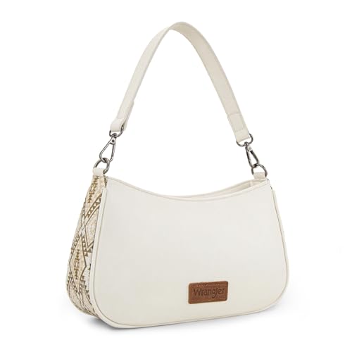Image of Wrangler Western Shoulder Bag for Women Small Purse Aztec Hobo Bag HandBag with Detachable Strap