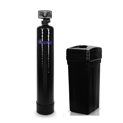 Whole House Water Softener System w/Metered Valve for 1-3 Bathroom Home 9" x 48" | 32,000 Grain | 1 cubic ft