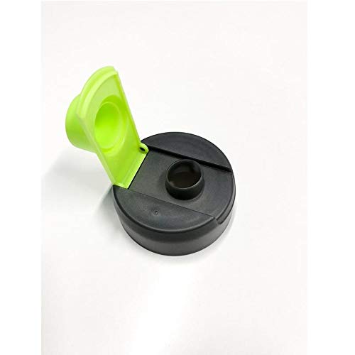 Btwin Mobility Cycling Water Bottle,Grey (Cap : red and Green)(2 Bottles) 2