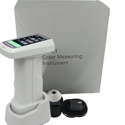 VTSYIQI Portable Spectrophotometer Colorimeter Color Difference Tester with Three Caliber Repeatability 0.02 USB Bluetooth Interface ASTM E1164 ISO7724-1 Built-in Camera View Display