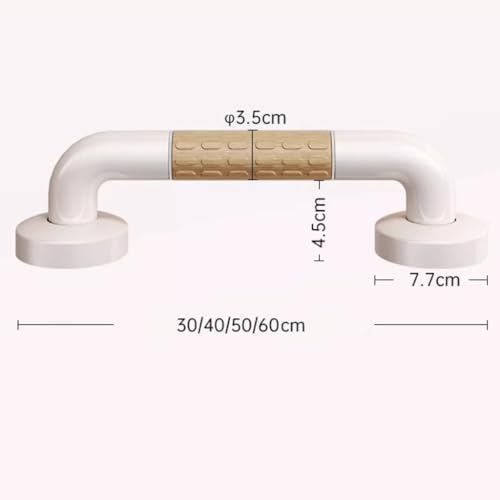 Barre di sostegno per doccia moderne in acciaio inox, antiscivolo, resistente, con maniglia di sicurezza per bagno, 60 cm, barra di supporto per anziani e assistenza agli infortuni