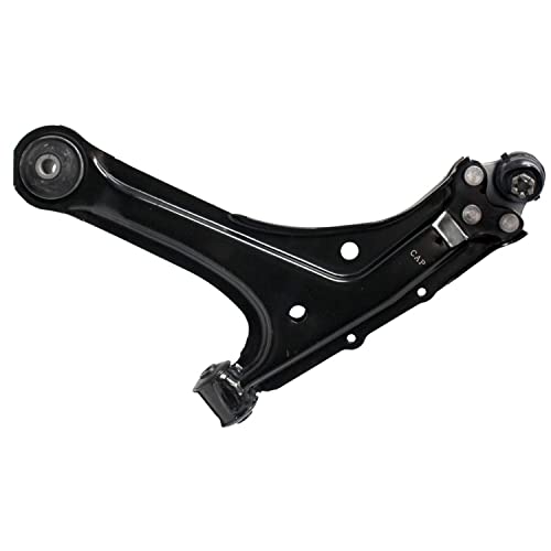 Image of Detroit Axle - 6pc Front End Kit for 95-05 Chevy Cavalier Pontiac Sunfire, Lower Control Arms w /Ball Joint Sway Bars Outer Tie Rods 1995 1996 1997 1998 1999 2000 2001 2002 2003 2004 2005 Replacement