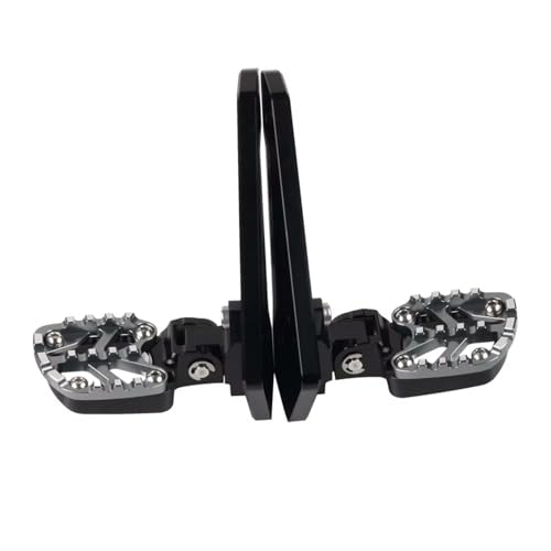 Repose-pieds arrière de moto en alu gris premium pour X-ADV 750