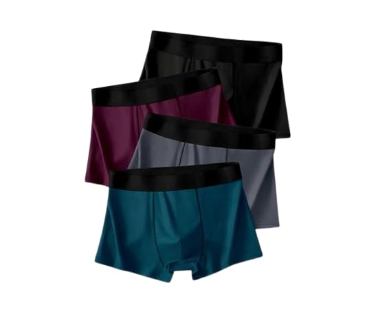 Nexyoua ENTERPRISES Men’s Anti-Bacterial Airsoft Nylon Pack of 4