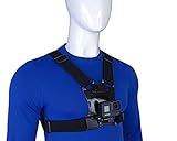 STUNTMAN Chest Mount with J Hook for GoPro and Other Action Cameras