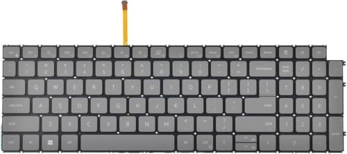 Image of Shiatsu Laptop Keyboard Compatible for Dell Inspiron 15 3510 3511 P112F 3515 3525 3530 3535,Inspiron 15 5510 P106F 5515 5518,Inspiron 15 7510,Inspiron 16 Plus 7610 Laptop Backlit US Layout (Gray)