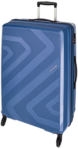 Image of Kamiliant by American Tourister KAM Kiza Polypropylene 68 cms Ash Blue Hardsided Check-in Luggage (KAM KIZA SP 68CM - ASH BLUE)