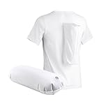 somnipax Comfort Anti-Schnarch-Shirt mit Luftkissen, 100% Bio-Baumwolle, Hilfe bei CPAP-Therapie, gegen Schlafapnoe + Schnarchen, für Männer [XXL]