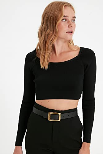 Trendyol Women Straight Single Pack Woven Belt2