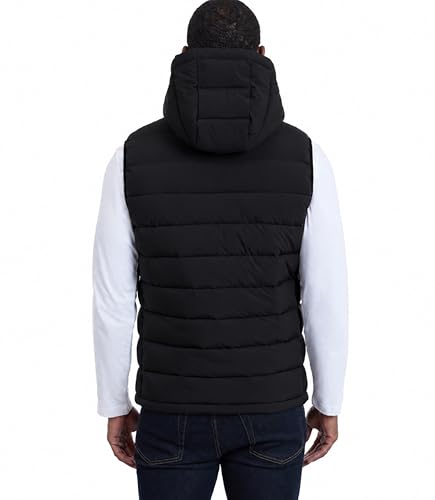 Image of Calvin Klein Men's Lightweight Packable Hooded Puffer Vest