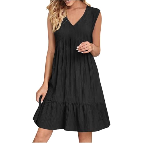 Robe d'été longue col en V fluide pour sublimer les formes sans mouler