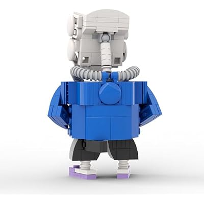 Sans Building Block Set, Game Undertale Monster Skeleton Figure Model Birthday Gift for Kids (185Pcs)