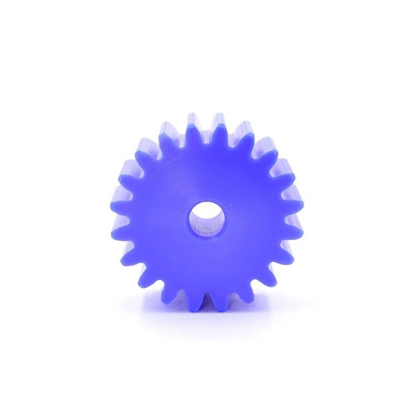 Cylindrical Drive 1pc 2 Module Nylon Cylindrical Gear 20mm Thickness Flat Spur Gear 10mm Process Hole 2M 60T 65T 70T 75T 80T 90T 100 Teeth Rack Machinery(75 Teeth)