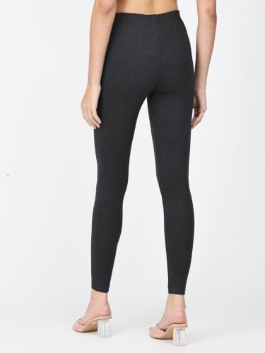 Image of Robinbosky Premium Stretchable Cotton Ankle Legging for Women | Suitable for Formal wear & Casual wear | High-End Elastic Makes The Leggings Squat Proof and Durable for Travel, Yoga, & Workout.