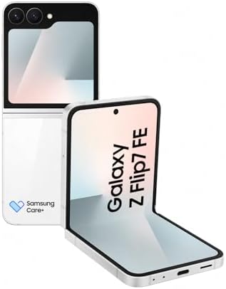 Samsung Galaxy Z Flip7 FE 5G, 128GB 8GB RAM Tela 6,7", Galaxy AI - Branco