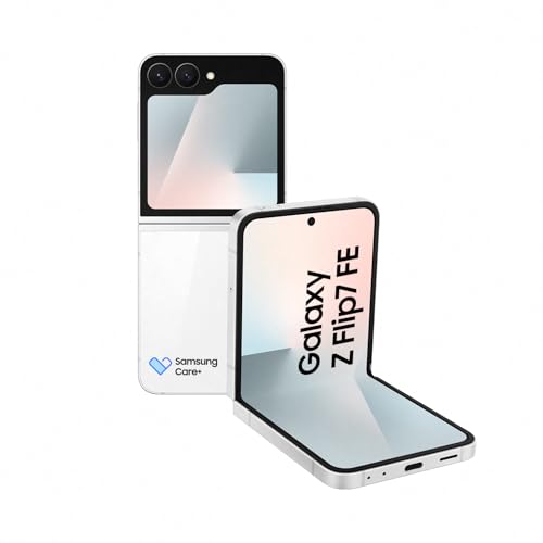 Samsung Galaxy Z Flip7 FE 5G, 128GB 8GB RAM Tela 6,7', Galaxy AI - Branco