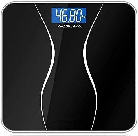 High-Precision Electronic Scales Super Tempered Glass Intelligent Switch Floor LCD Display Intelligent Weight Scale Bathroom Fat Body Scale