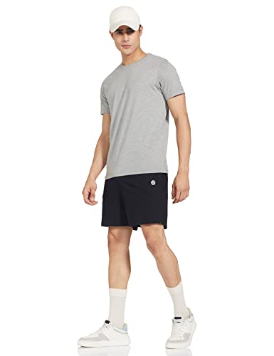 Max Men's Regular Fit Solid Lounge Shorts (Black_XL) - Image 5 thumbnail
