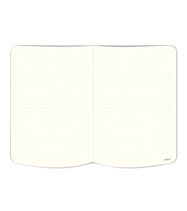 Le Color Hayvan Figürlü Dokulu Defter Çizgili Zebra