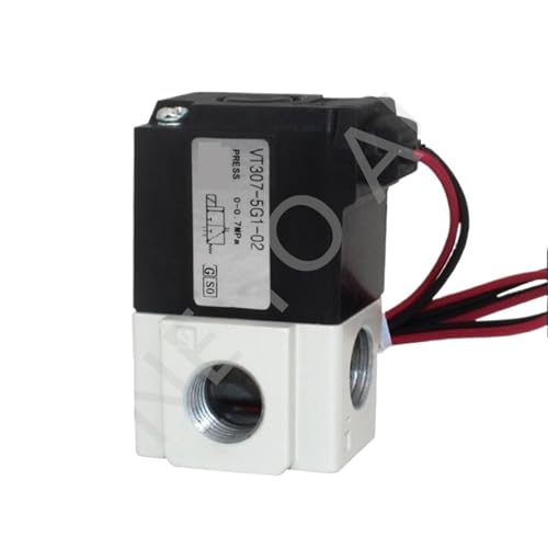 Électrovanne VT307-5G1-01 SMC de type distributeur direct à commande solénoïde pour air comprimé - 3