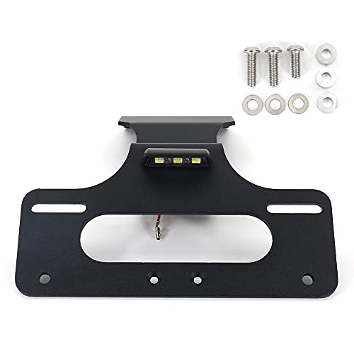 Xitomer Aftermarket License Plate Holder/Tail Tidy, Fit for 2022 2021 CRF300L/CRF300RALLY/CRF300RX/CRF300RL, 2021 CRF300L/RALLY, with License Plate Light, Compatible with Aftermarket Blinkers