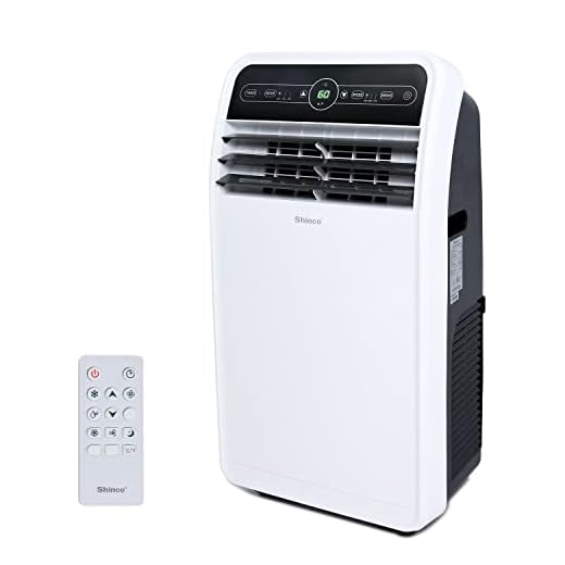 Shinco 12,000 BTU Portable Air Conditioner, Portable AC Unit with Built-in Cool, Dehumidifier&Fan Modes for Room up to 400 sq.ft, Room Air Conditioner with Remote Control, 24 Hour Timer, Installation Kit