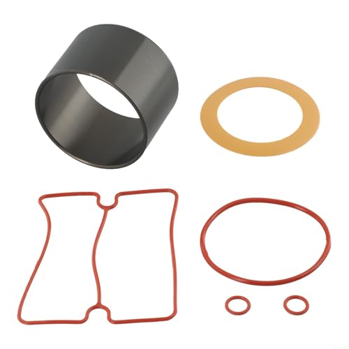 Kit de cilindro y pistón de compresor de aire sin aceite con juntas de sellado para compresores de aire de 550 W a 1500 W