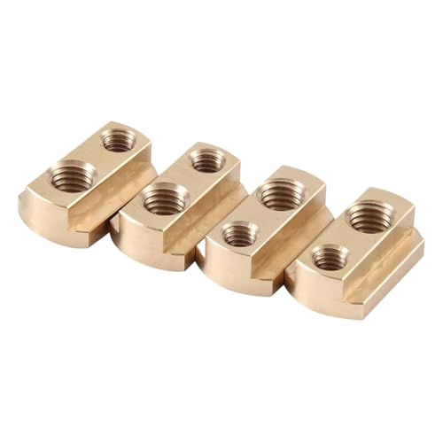 4 PCS Sliding T Nuts with Machine Rice Screw Hydrofoil Mounting T-Nuts M6 and M8 for All Hydrofoil Tracks