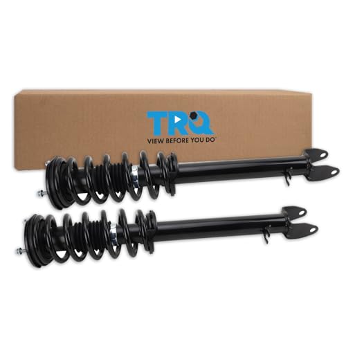 Image of TRQ Front Shock & Spring Assembly Set Compatible with 2012-2016 Tesla S
