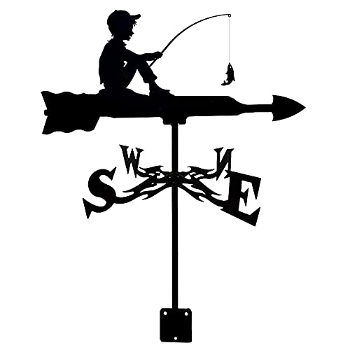 Girouette outils de mesure en acier inoxydable antirouille durable pour maison et terrasse