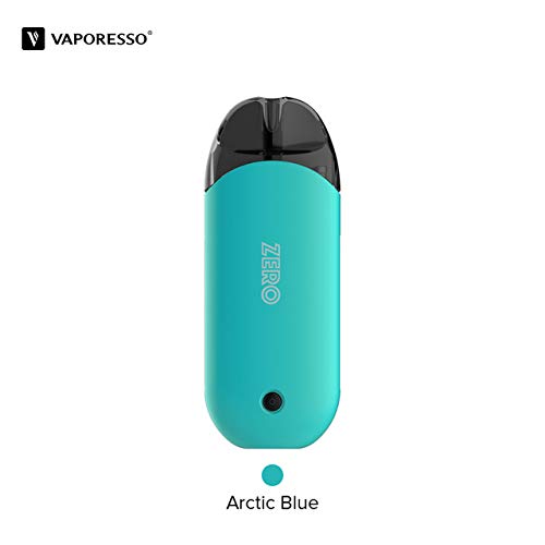 Original Renova Zero Pod Kit con batería incorporada de 650 mAh y tanque recargable de 2 ml y sistema Easy Press to Fill azul
