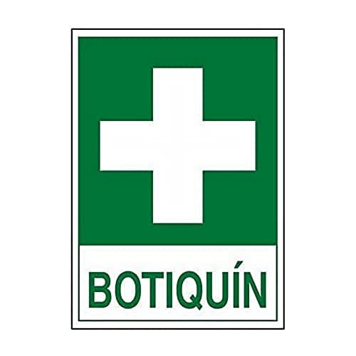 Cartel Botiquin 30X21 Cm. En Oferta Cartel Botiquin 30X21 Cm.