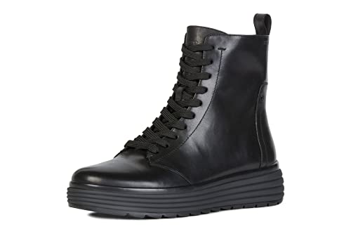 Geox D Phaolae A, Stivaletti Donna, Nero (Black), 37 EU