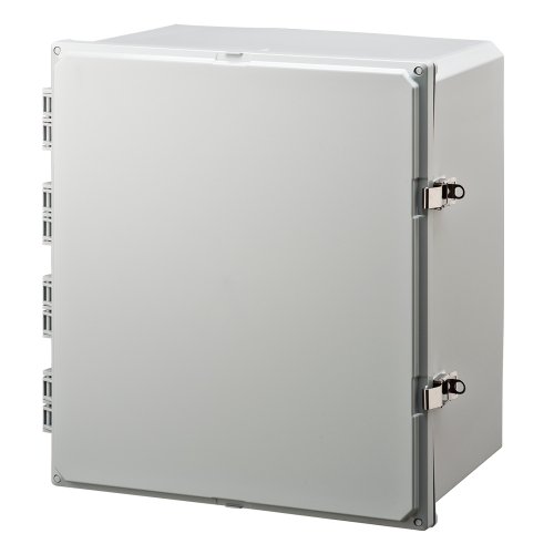 Integra H181610HLL Premium Line Enclosure, Hinged, Locking Latch Cover, Opaque Cover, Mounting Feet, 18 Height, 16 Width, 10 Depth
