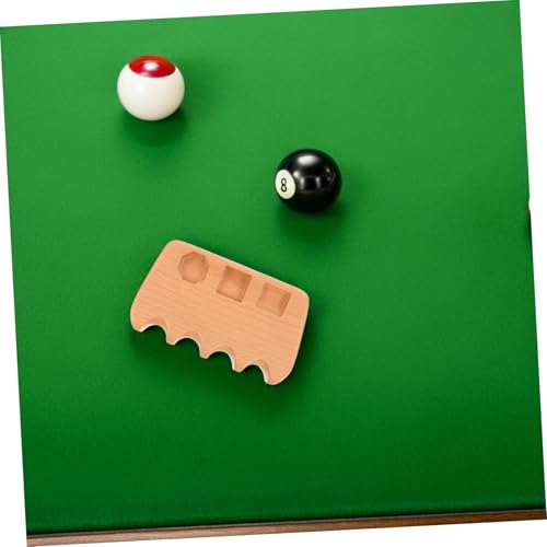 Porte-queue portable billard bois massif pour optimiser l'espace de jeu