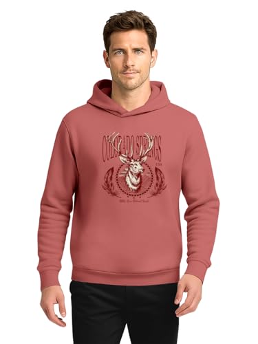 Image of BULLMER Trendy Cotton Blend Sweatshirt for Men | Stylish Full Sleeve Mens Sweatshirts & Hoodies for Winter Wear