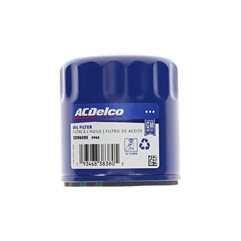 Filtro de aceite del motor ACDelco GM PF64 de equipo original Cover