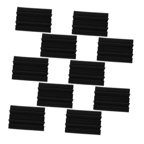 BESTonZON 10 piezas paneles acústicos para insonorización y tratamiento acústico para estudio en casa, grabación y teatro